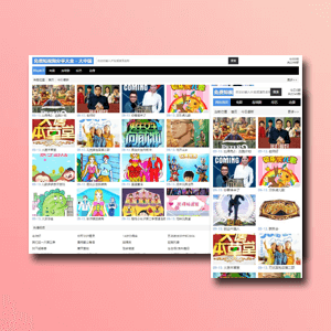 简约自适应X站模板·